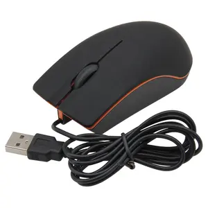 Mini Wired Mouse with Frosted Surface Optical USB for Home Office Computer PC & Laptop in Stock Accessories