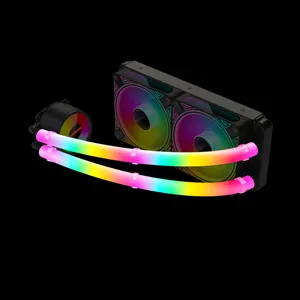 Factory Price COOLMOON Computer Accessories for Gaming Low MOQ High Quality Silicone 5V Argb Cooler Tube Argb Tube Water Cooler