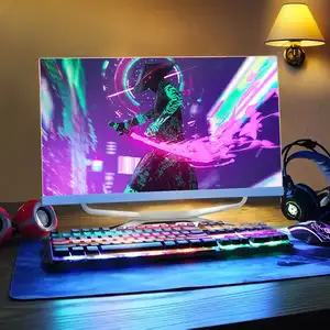 Touch Screen 27 Inch Monitor For PC Computer Da Accessories 11th i7 i9 Full Set With Setup All In One Gaming