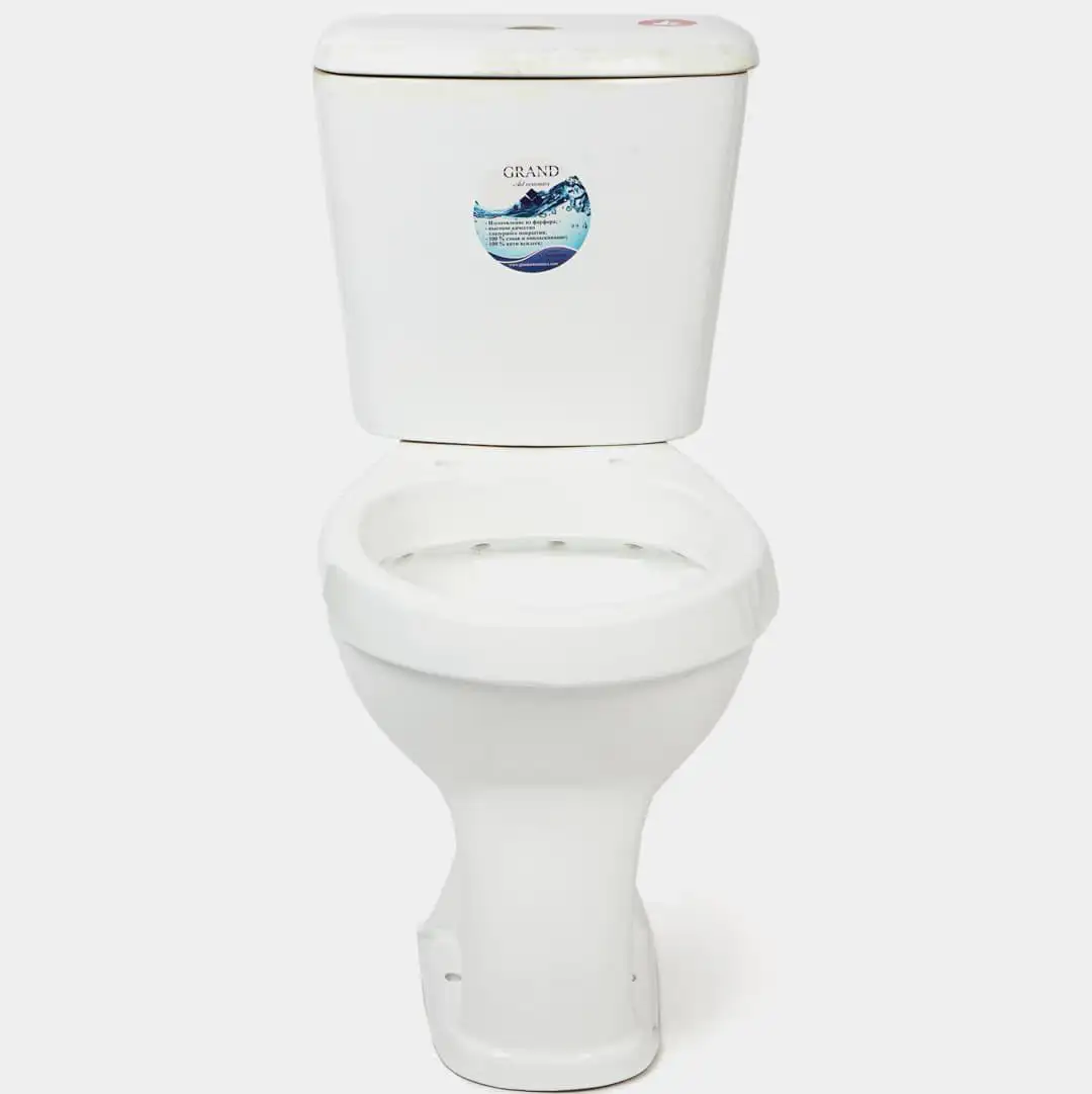Standard Ceramic Water Closet Durable WC Bowl with Water Tank Strong High Efficiency Flush Sanitary Ware Factory Direct