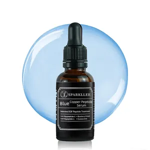 Wholesale Blue Copper Peptide Serum Anti-aging Ghk-Cu Copper Peptide Serum Anti Wrinkle Serum