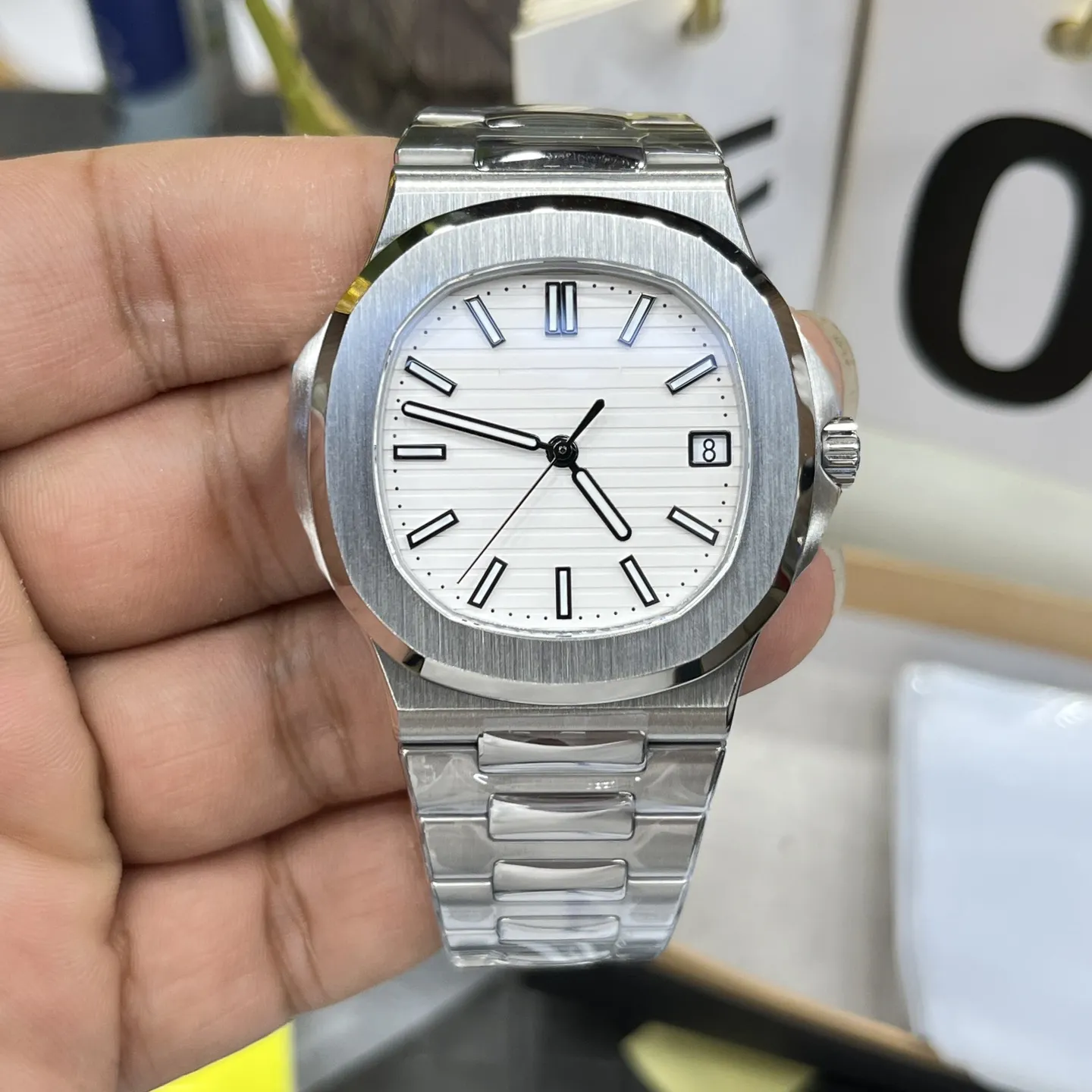 Factory Direct Sale Luxury Super Mechanical Watch High Quality Automatic Movement Watch Men's Sapphire Waterproof Designer Watch