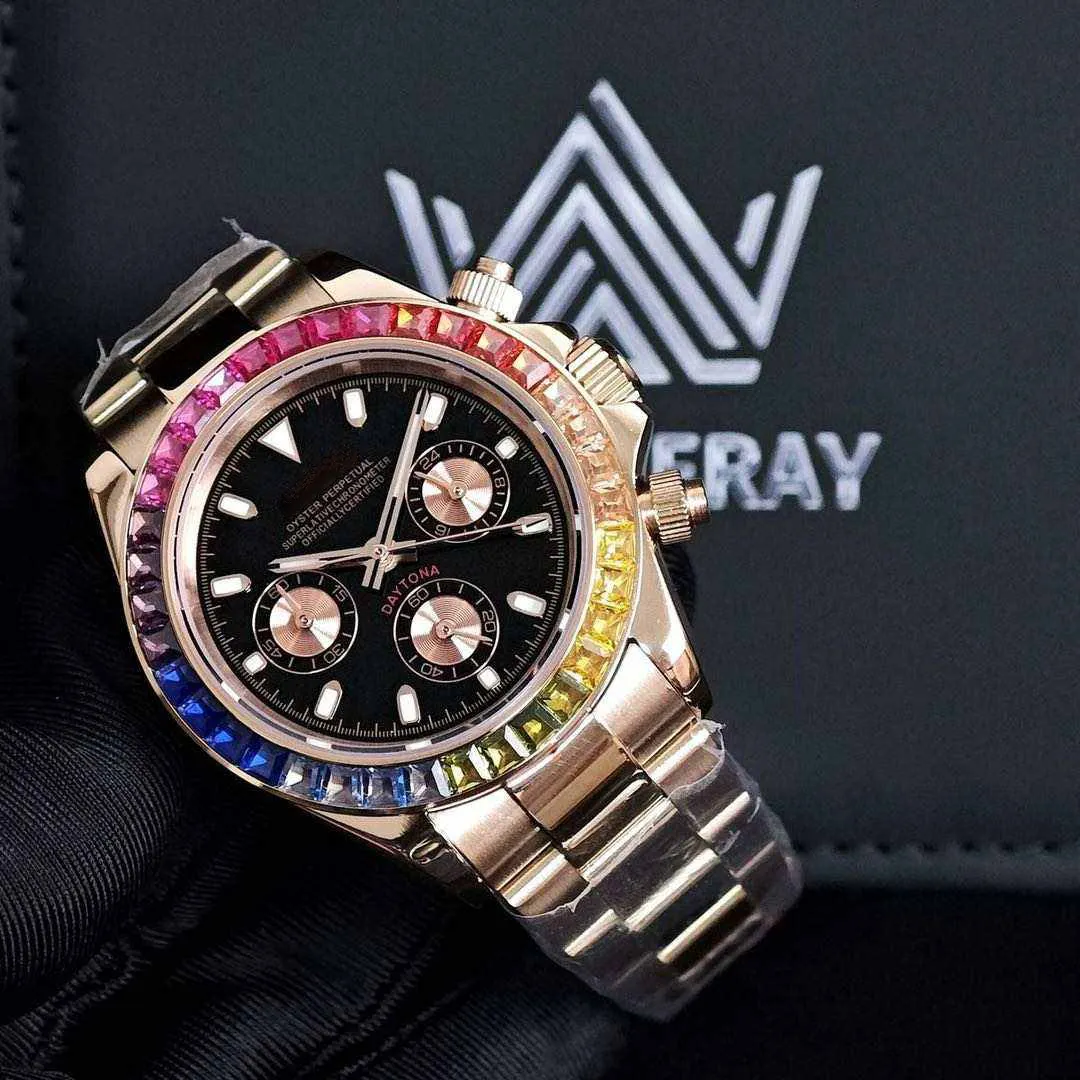 Good Quality Fashion Stainless Steel 20mm Band Width Luxury Waterproof Men's Automatic Mechanical Watch