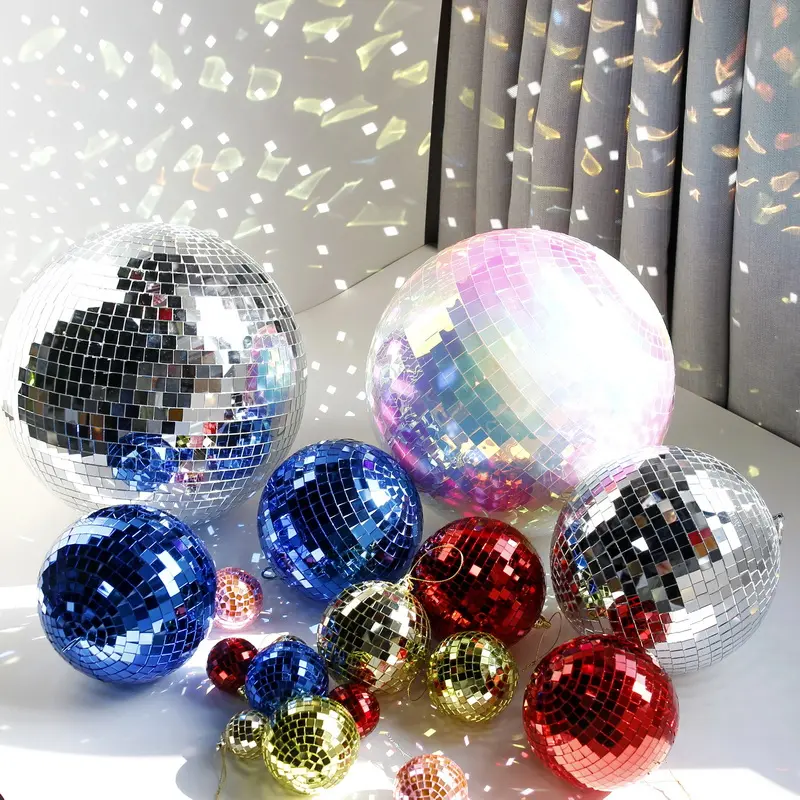Hot Selling Eco-friendly Customizable Glass Large Mirror Disco Ball for DJ Club Party Christmas Wedding Home Decor