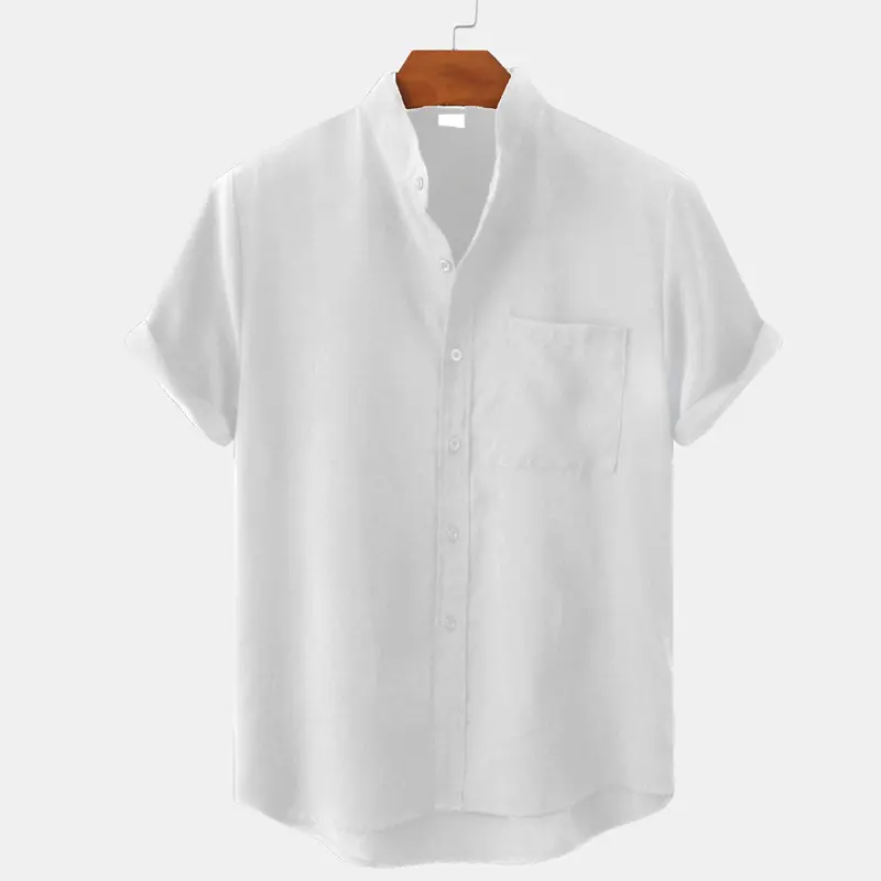 Oem customized summer shirt men