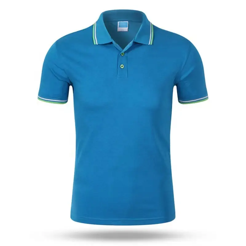Low Price Quality Men's Cotton Polo Shirt Custom Logo Work Clothes Golf Men Polo T-Shirt