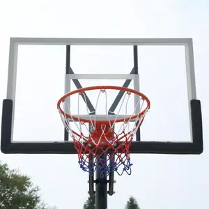 M.Dunk High Quality 47 Inch PC Basketball Backboard Portable Outdoor Sport Equipment 76mm Round Steel Pole Basketball Stand