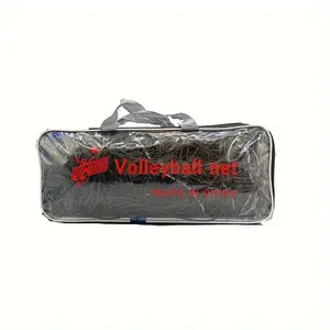 M009 Outdoor Portable High Quality 2mm PE Knotted Volleyball Net Strong and Durable Court Equipment