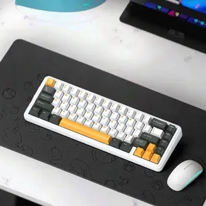 AULA F65 RGB 65% Layout Wireless Gaming Mechanical Keyboard Esports Computer Accessories Hot-Swap Gasket-Mounted for Desktop Use