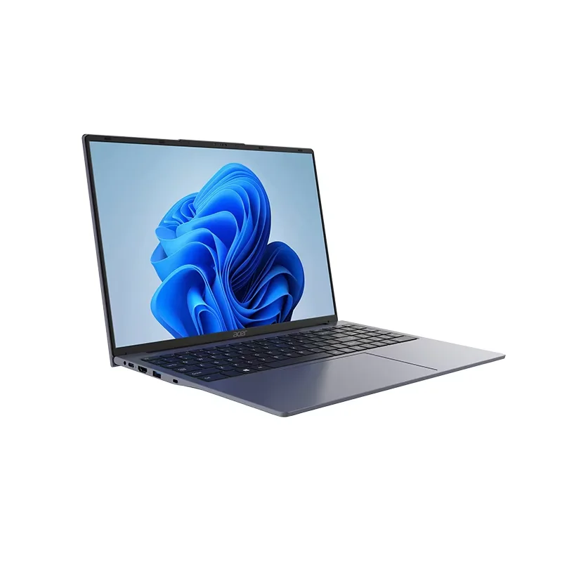 New 16-Inch Laptop Intel I5-12450H 12-Core 16GB DDR5 RAM 512GB SSD English Keyboard IPS Panel Wireless 1-Year Plastic Body