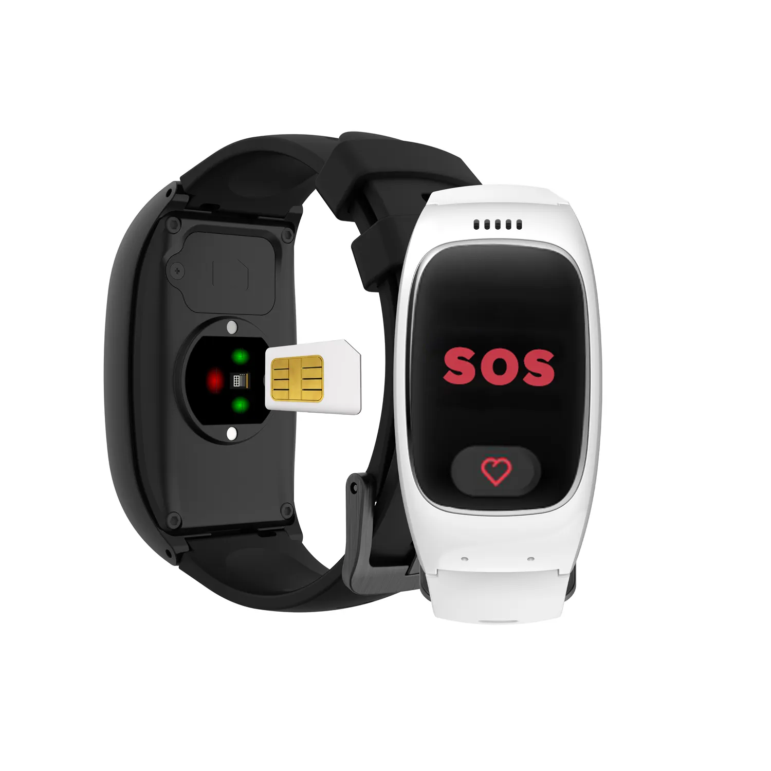 2G/4G SOS GPS SDK Elderly Smart Watch Fall Detection Smart Watch Emergency Elderly Health Tracking Bracelet for Eldery Watch
