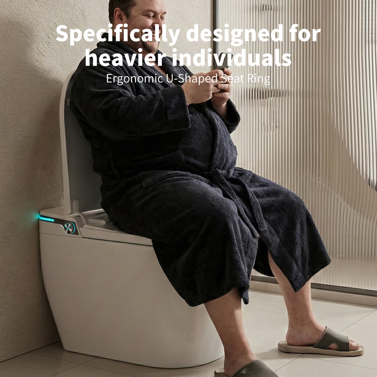 US Lock Stock Onirap Electric Bidet Smart Toilets Water Closet Intelligent Automatic Heated Seat Ceramic Smart Toilet Bowl