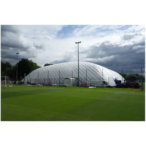 PVC/ PVDF / PTFE Inflatable air Dome Sports Tent Membrane Structure Large Inflatable Construction air Dome for Event