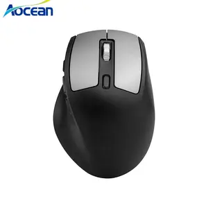 Factory Computer Accessories Silent Rechargeable 2.4Ghz Wireless Maus Inalambrico Optical Ergonomic Vertical Mouse for Desktop