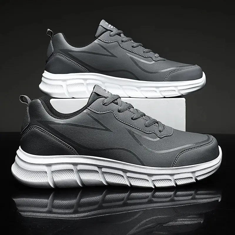 Large Size Lightweight Men's Trendy Casual Sports Shoes for Outdoor New Collection for Summer Spring and Autumn Seasons