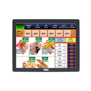 17 Inch Computers Red Pos Tablet Industrial Computer Accessories Touch Screen Panel Pc